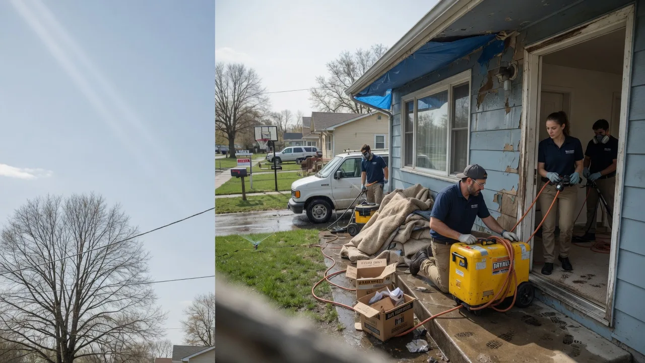 Basement Flood Cleanup in Tyner, IN near me